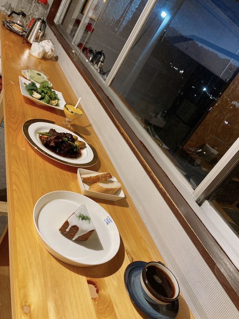 クースペースのディナーコースの全品