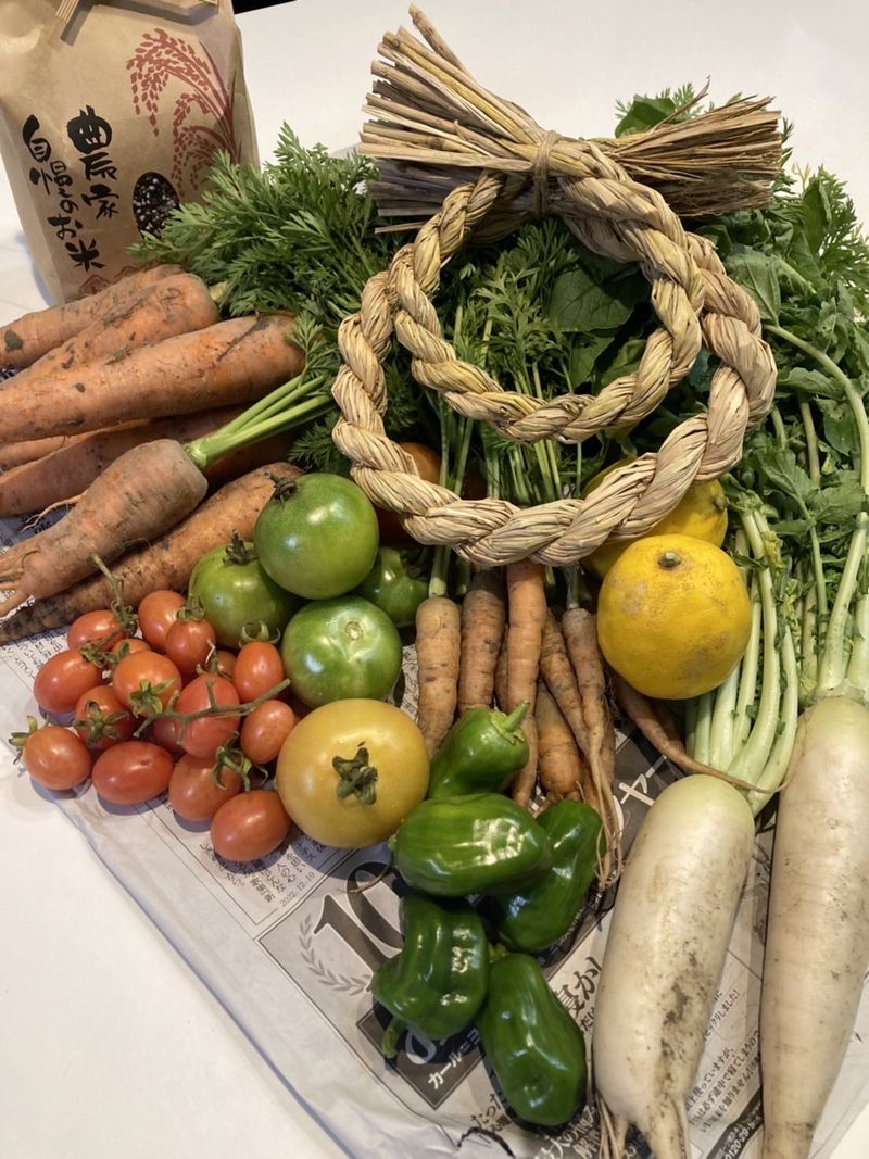 安心安全の野菜やお米を通販で購入できます。