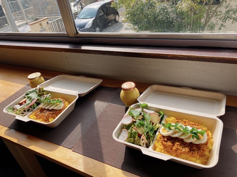 q-spaceにてキーマカレーのテイクアウトをスタート