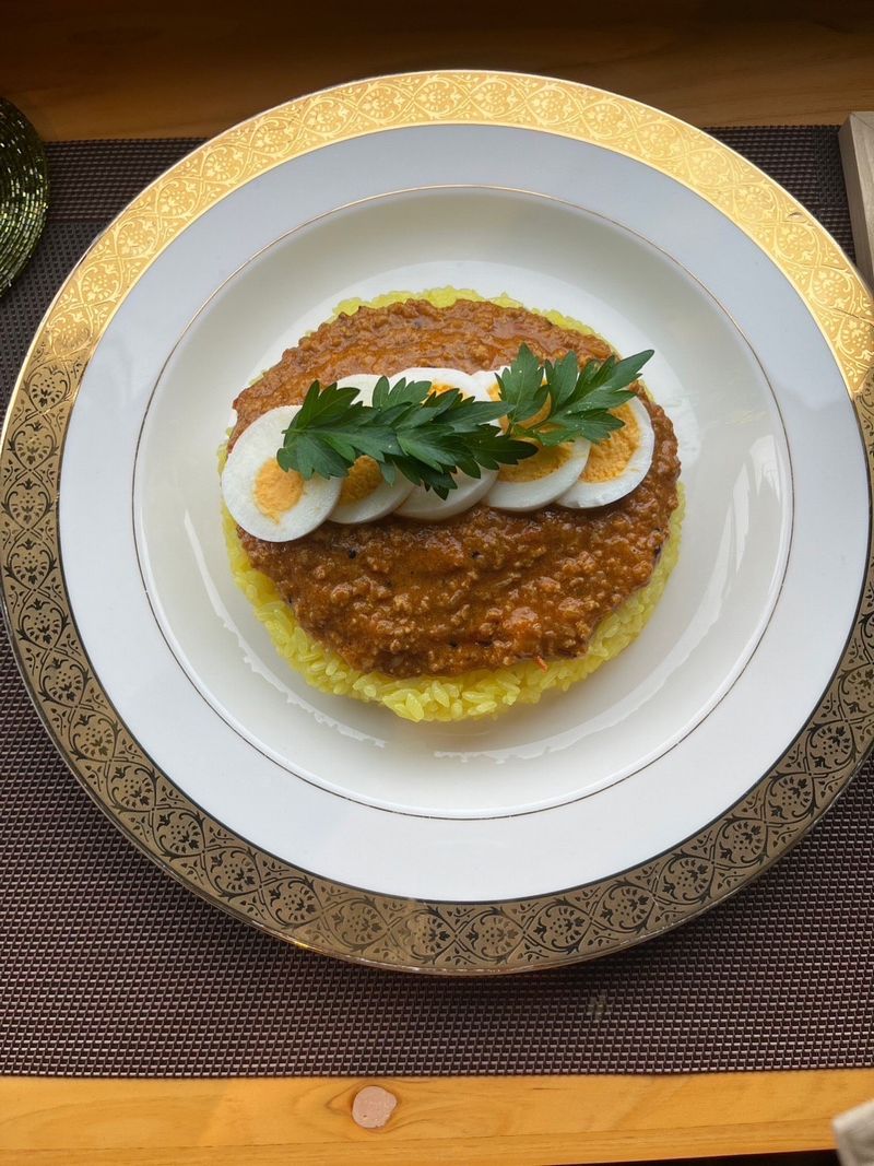 本日のキーマカレー