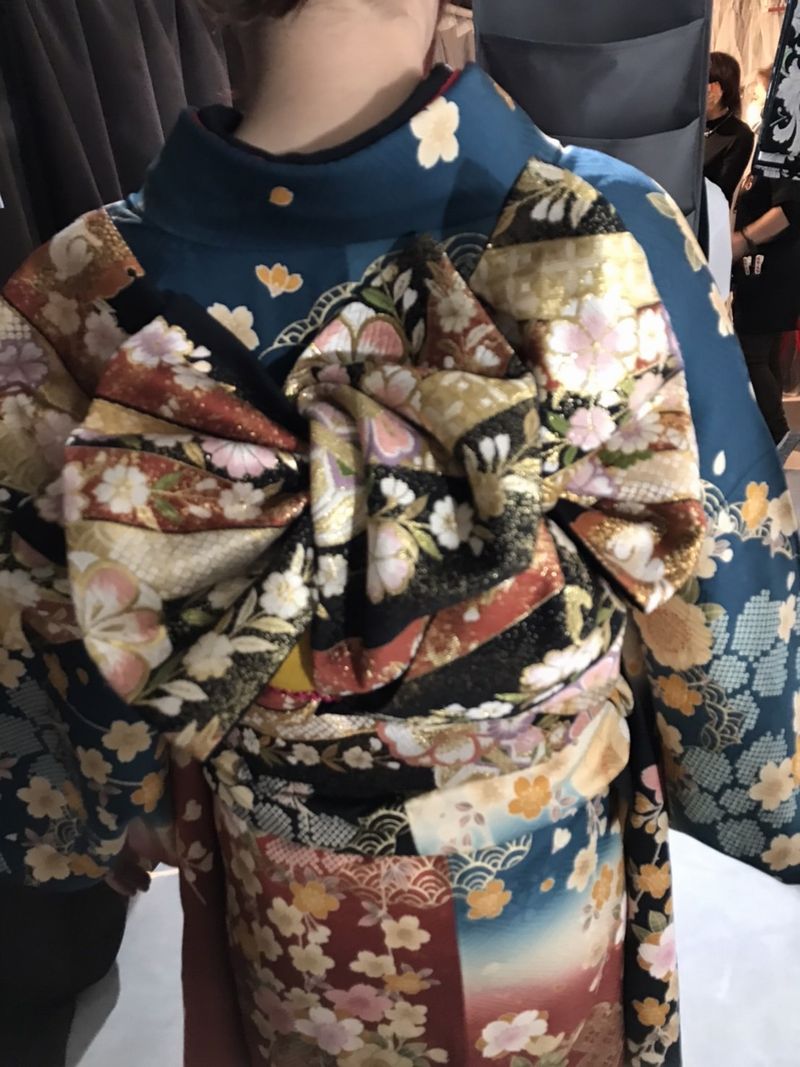 無事にフェリーズでの成人式の着付けのお手伝いが完了しました♪